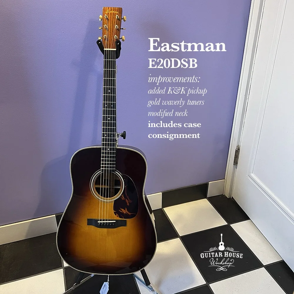 オール単板Eastman E1 OM Classic☆ピックアップ搭載.元箱あり